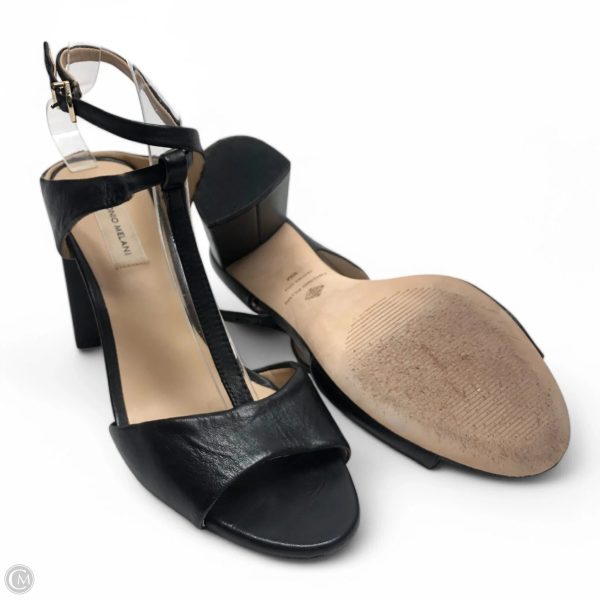 Sandals Heels Block By Antonio Melani In Black, Size: 10 Discount - Image 3