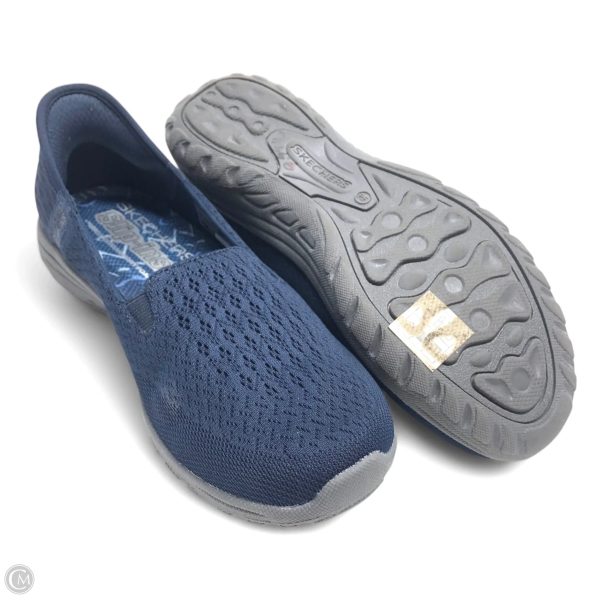 Shoes Flats By Skechers In Blue, Size: 5.5 For Cheap - Image 3