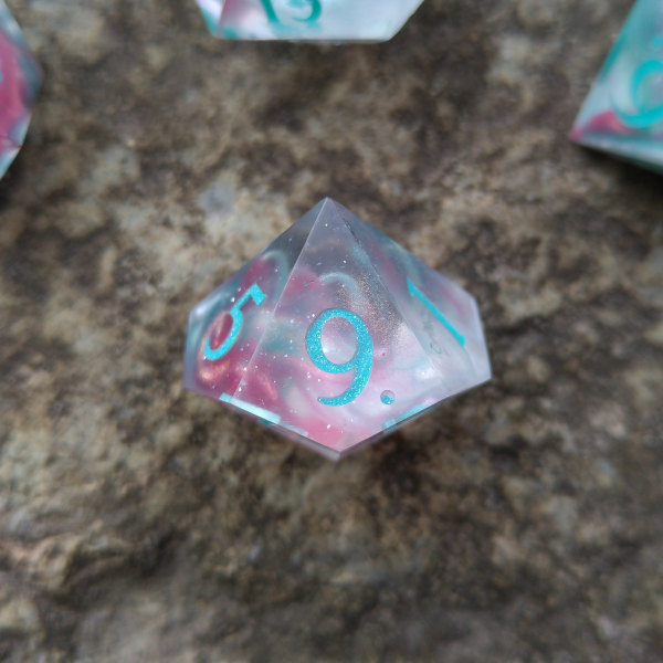 Nacre Sharpedge Dice Set Cheap - Image 5