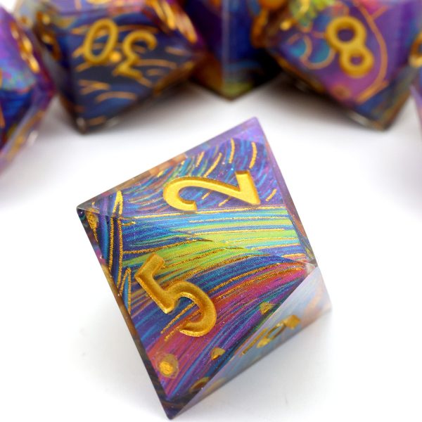 Cyberspace Sharpedge Dice Set Online now