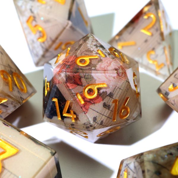 Sheet Music Sharpedge Dice Set For Sale - Image 3