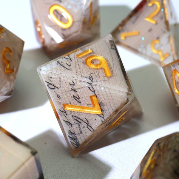 Sheet Music Sharpedge Dice Set For Sale - Image 5