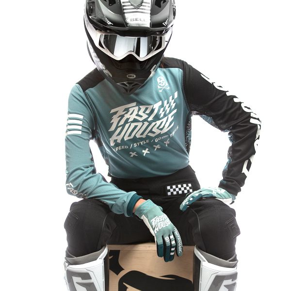 Grindhouse Rufio Women s Jersey - Slate For Discount - Image 2