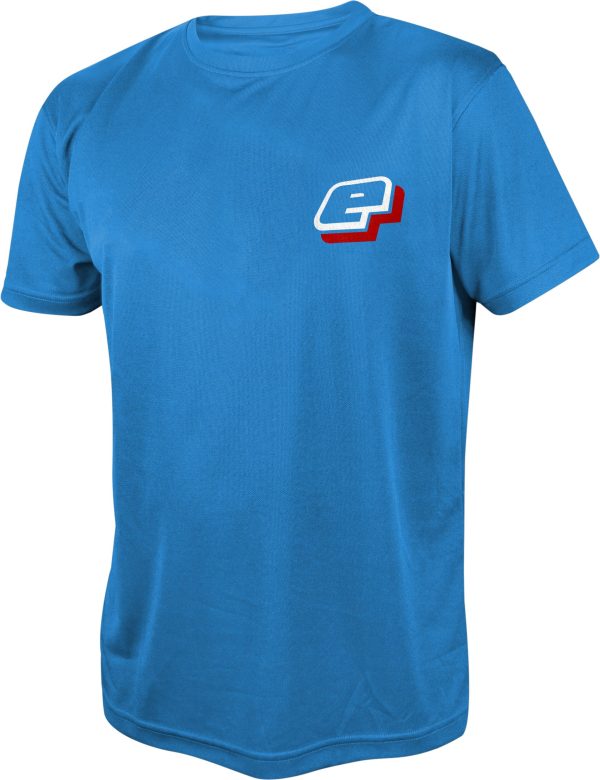 Eclipse Mens Drop Shot T-Shirt Royal Blue Discount - Image 5