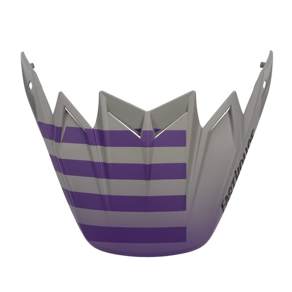 Bell x Fasthouse Moto 9 Flex Visor - Matte Gray Purple For Cheap