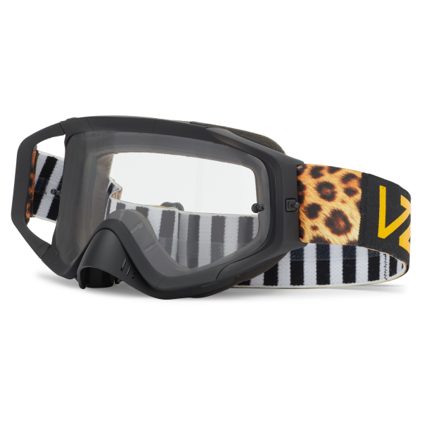 VonZipper Porkchop Kennedy Goggle - Black Clear Online now