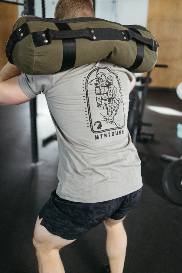 MTNTOUGH Last Load Ram Shirt - Stone Grey For Discount - Image 3