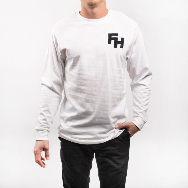 Sparq Long Sleeve Tee - White Cheap - Image 2