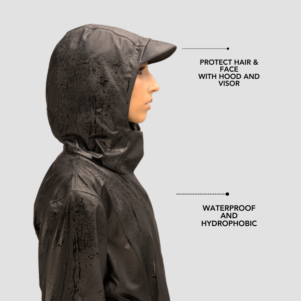 Waterproof Essentials: Rain Jacket & Hat Bundle Online now - Image 3