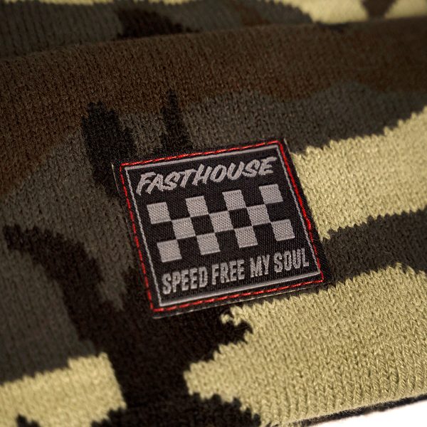 Erie Beanie - Camo Hot on Sale - Image 2