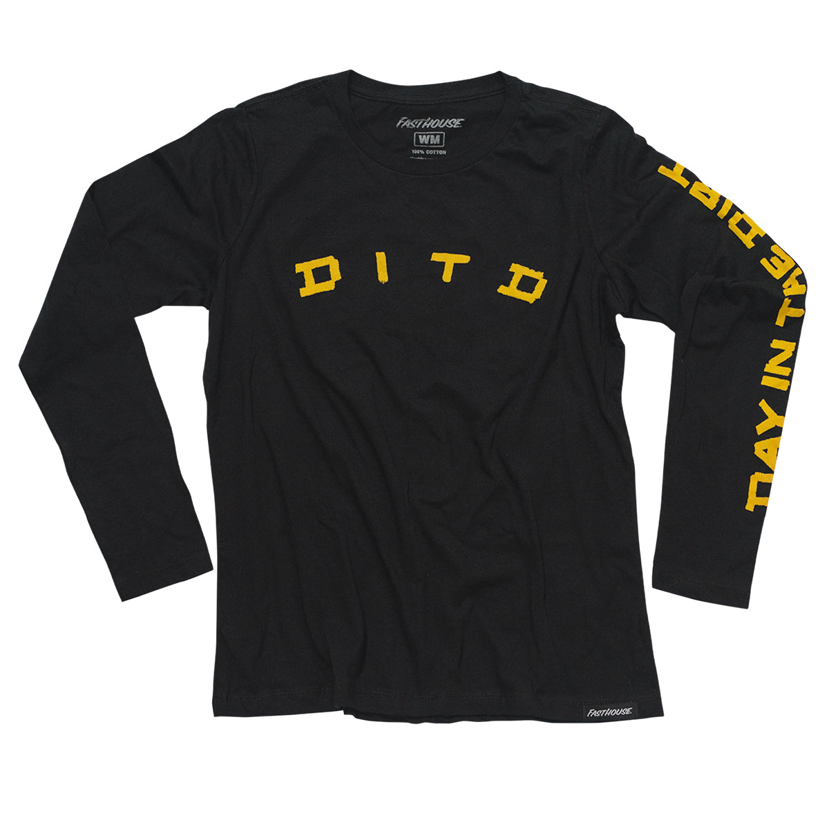 Day in the Dirt Dirty Racing LS Womens Tee – Black Online Sale