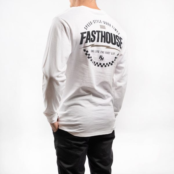 Sparq Long Sleeve Tee - White Cheap - Image 3