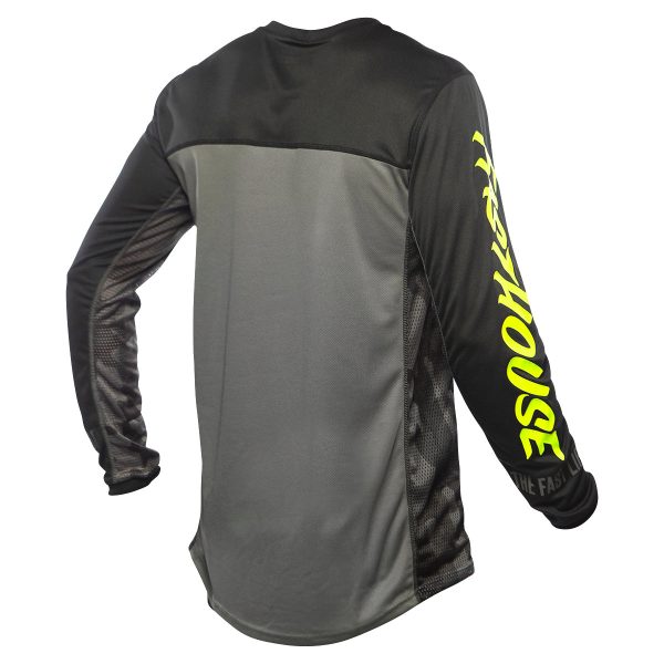 Off-Road Grindhouse Charge Jersey - Gray Online - Image 3
