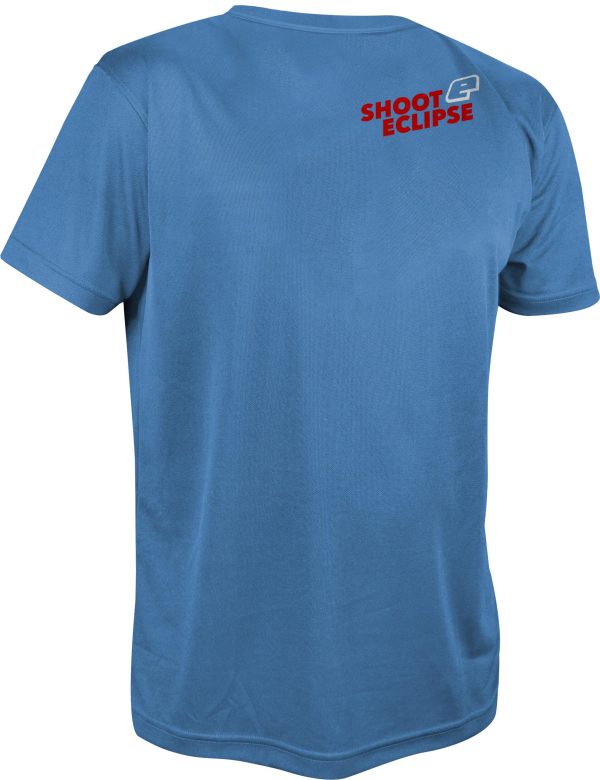 Eclipse Mens Drop Shot T-Shirt Royal Blue Discount - Image 2
