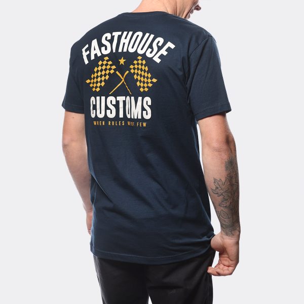 68 Trick Tee - Navy Fashion - Image 3