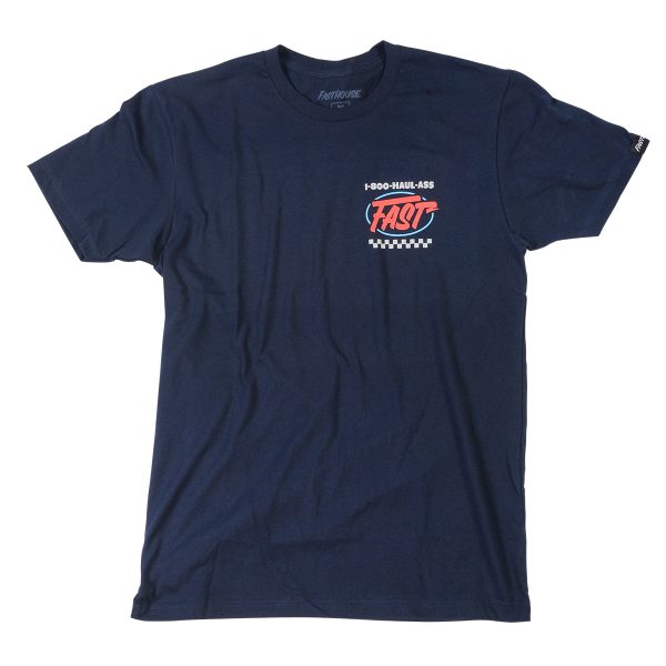 Toll Free Tee - Navy Online - Image 2