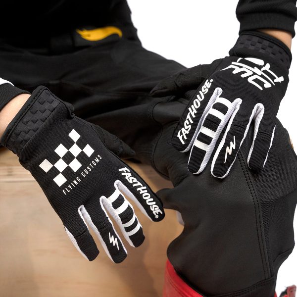 Hot Wheels Speed Style Youth Glove - Black Sale - Image 4