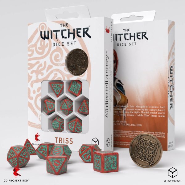 Triss - Merigold the Fearless - Witcher Dice Set Cheap - Image 2