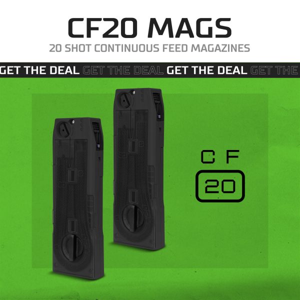 Eclipse HDE Valken Gun Bag Package 2 CF Mag Black for EMF Black Hot on Sale - Image 3