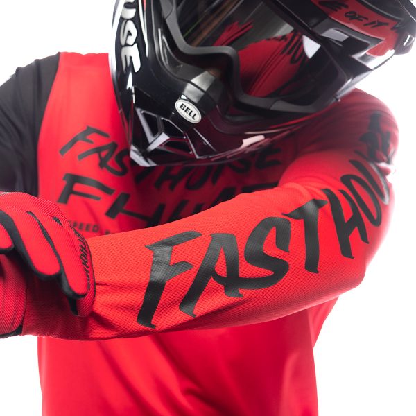 Carbon Method Jersey - Red Black For Cheap - Image 5