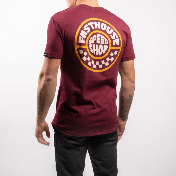 Realm Tee - Maroon on Sale - Image 3