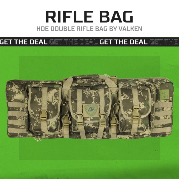 Eclipse HDE Valken Gun Bag Package 2 CF Mag Black for EMF Black Hot on Sale - Image 2
