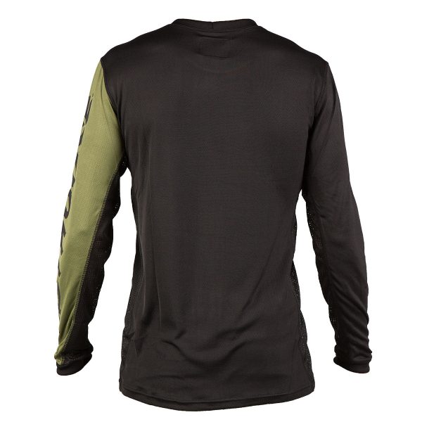 Fastline Speed Shop MTB Jersey - Olive Online Sale - Image 3