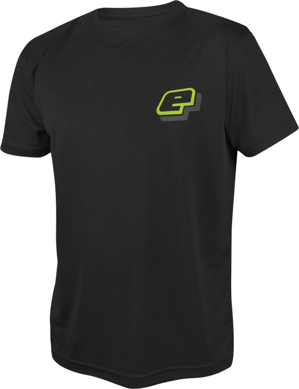 Eclipse Mens Drop Shot T-Shirt Black Online Hot Sale - Image 3