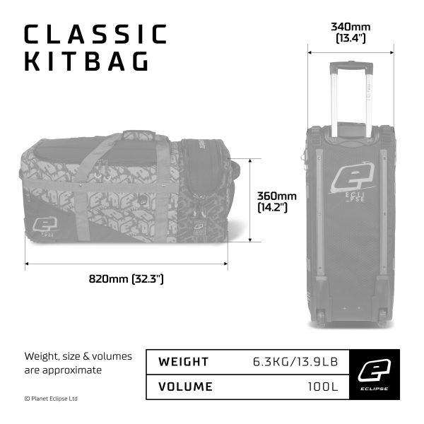 Eclipse GX2 Classic Bag Fighter Dark Haze Online Sale - Image 4