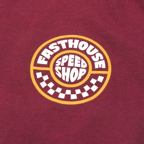 Realm Tee - Maroon on Sale - Image 5