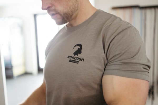 MTNTOUGH Last Load Ram Shirt - Stone Grey For Discount - Image 4