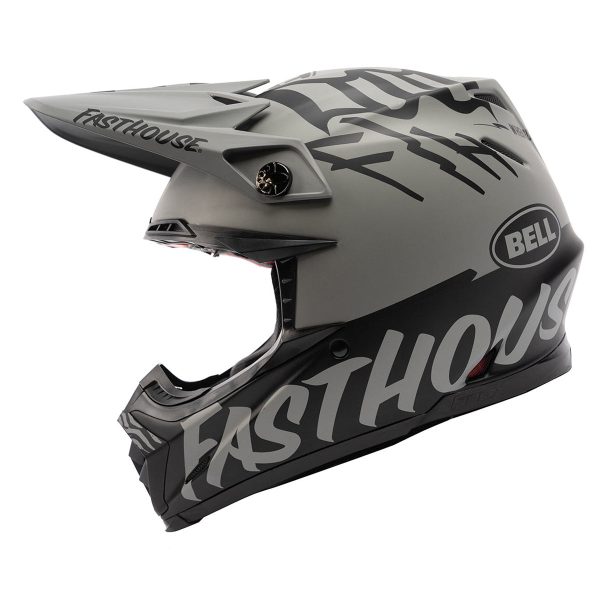 Bell Moto-9S Flex Flying Colors - Gray Black on Sale