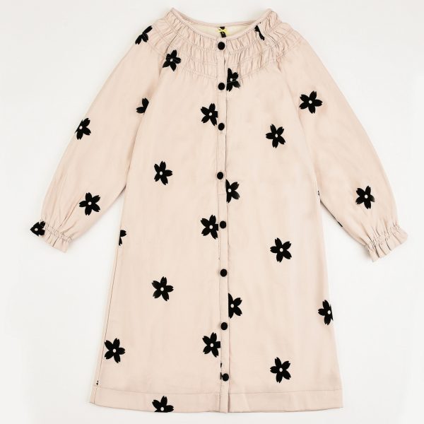 Floral Velvet Dress For Sale